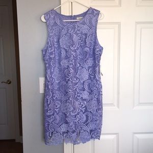 Light blue lace dress
